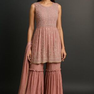 AW Gulbadan Blush Ensemble-GBE0010ARB